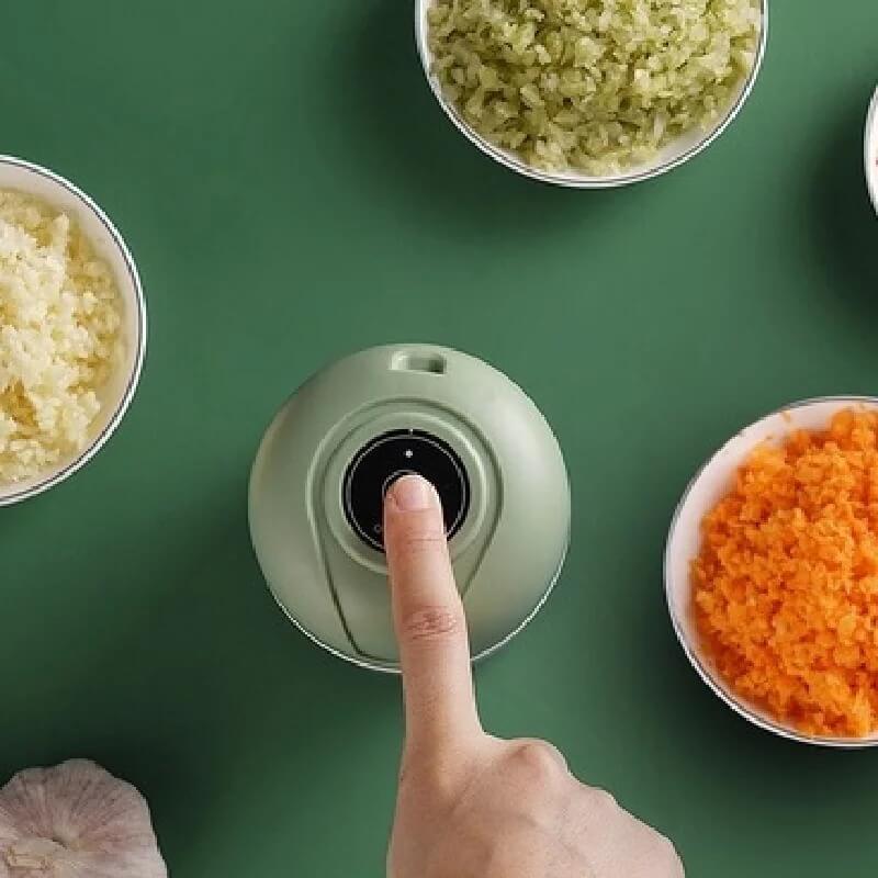 Mini processador elétrico de alimentos